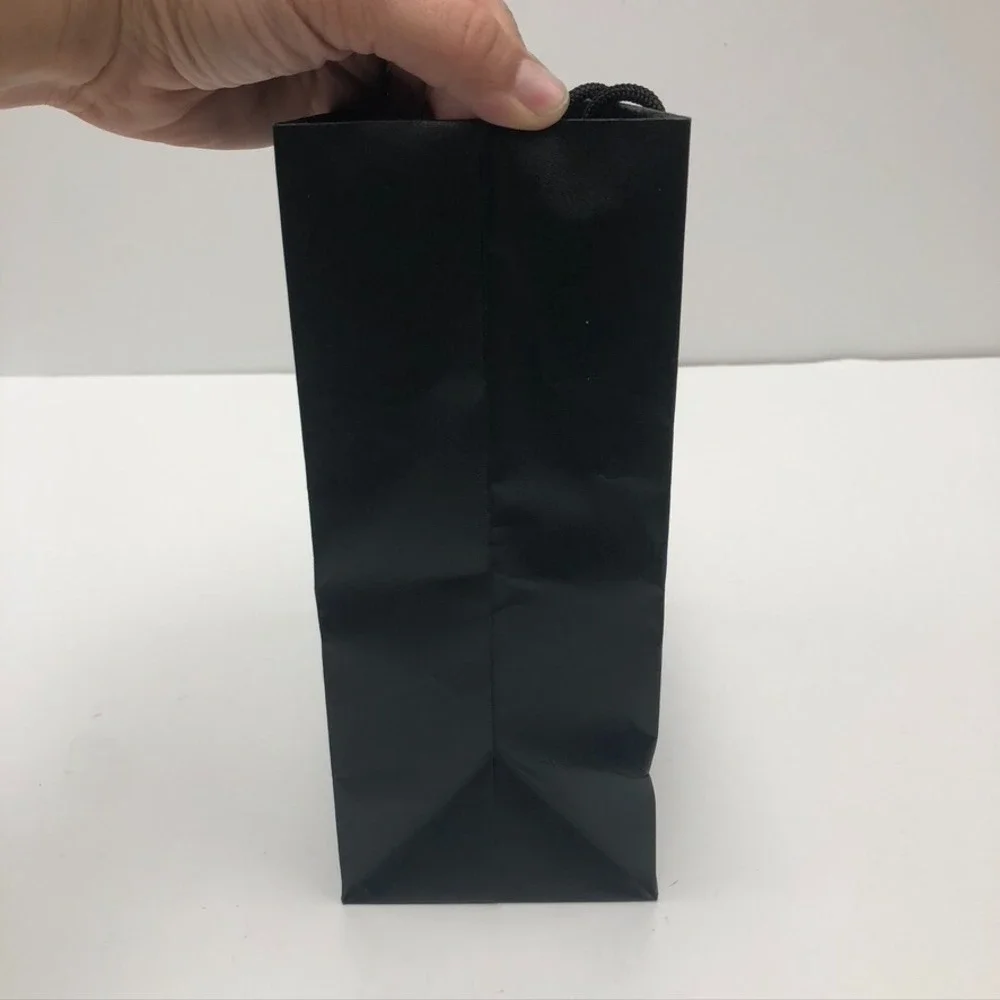 Barneys New York Authentic Black Gift Shopping Paper Bag 8x9.5x4